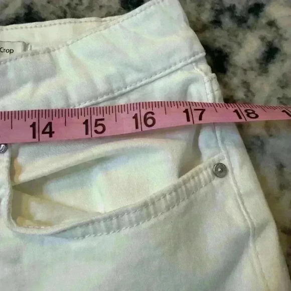 Crisp White jeans Sz 12 - Picture 4 of 7